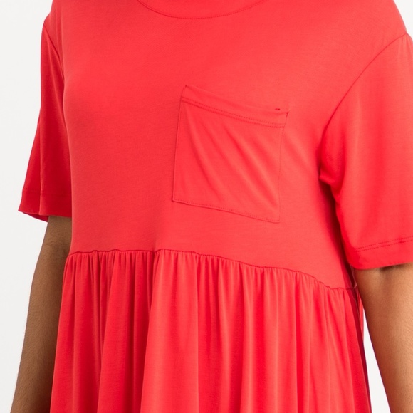 Mini Dress Kahlo Coral - Picture 2 of 5